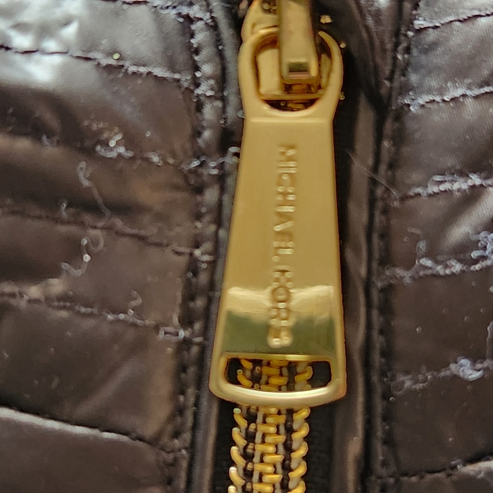 MICHAEL KORS Kids Puffer Jacket Size 2T Black Quilted Designer Winter Outdoor - Picture 11 of 12